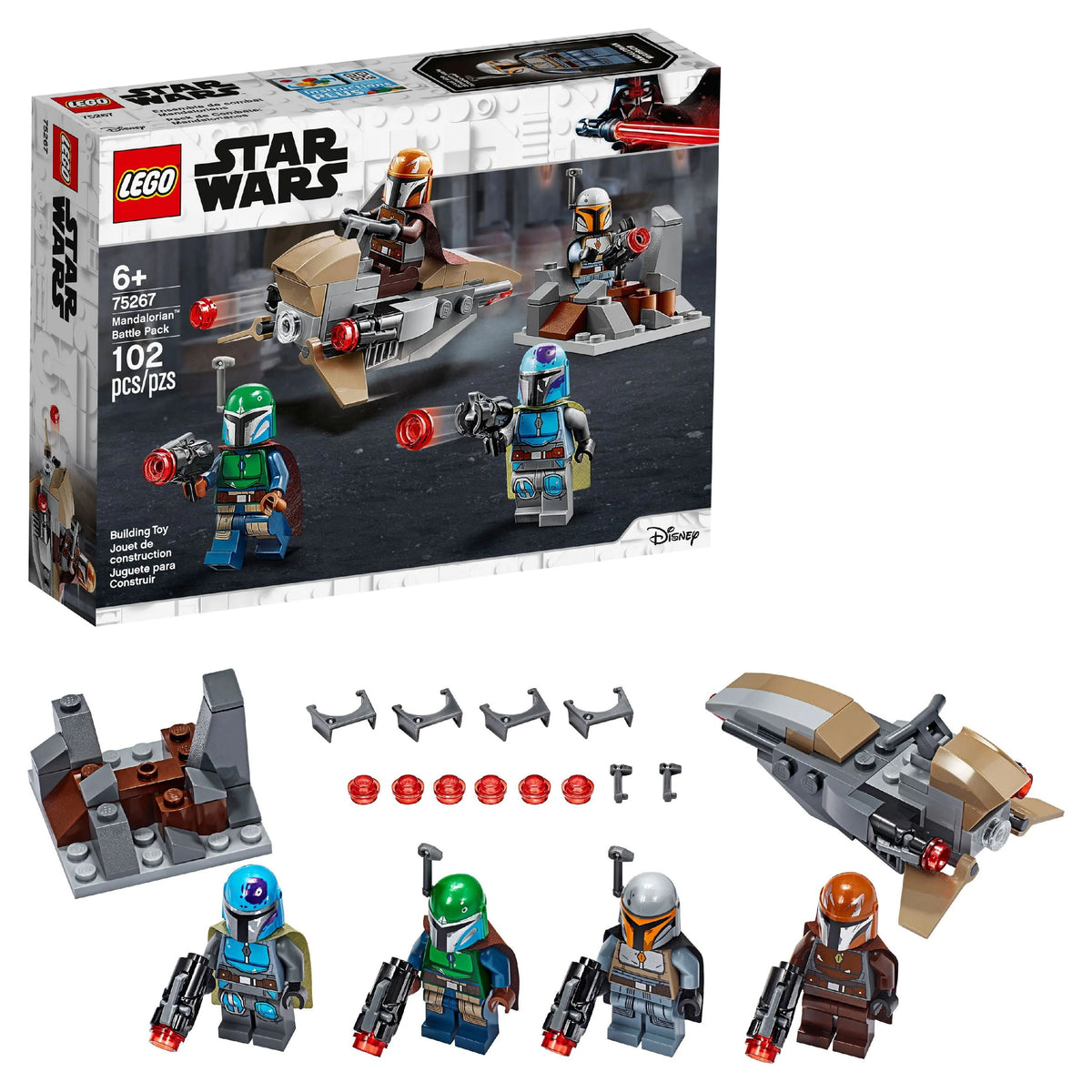 Mandalorian Battle Pack 102 Pieces Building Kit L8883
