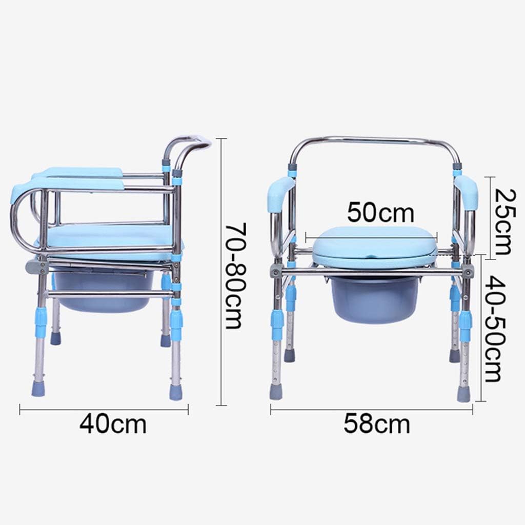 Shower Chair Toilet Safety Frame Commode Chair O7762