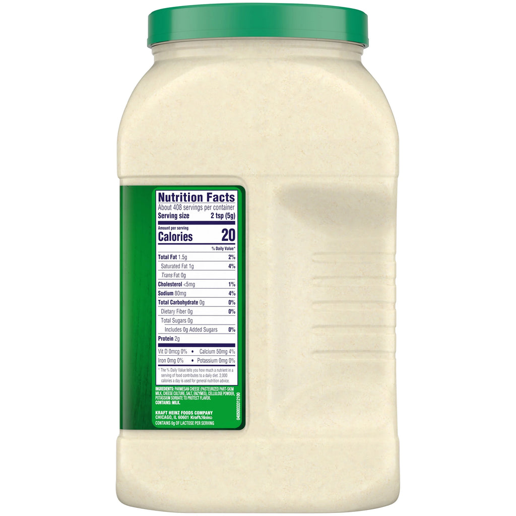 4.5 lb Parmesan Grated Cheese B641115
