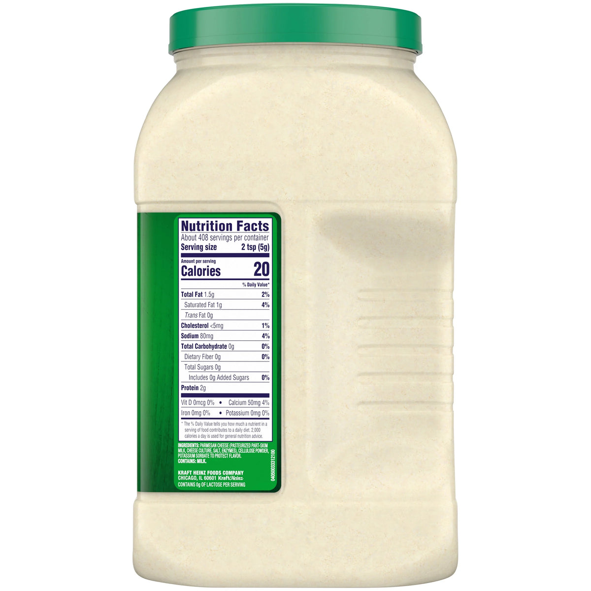 4.5 lb Parmesan Grated Cheese B641115
