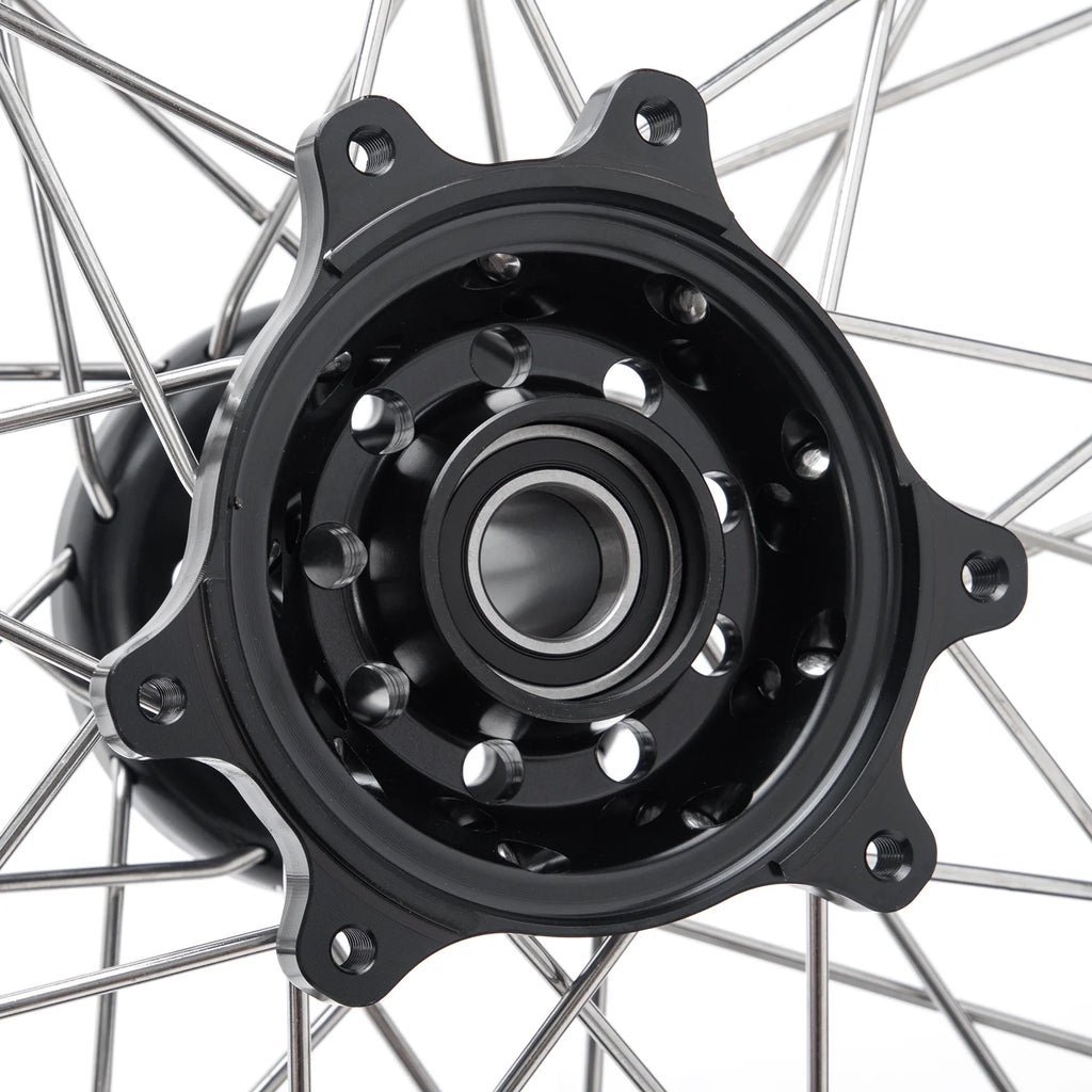17"x 3.5/4.25 Supermoto Wheels Rim Hubs for Electric Motocycle B4477