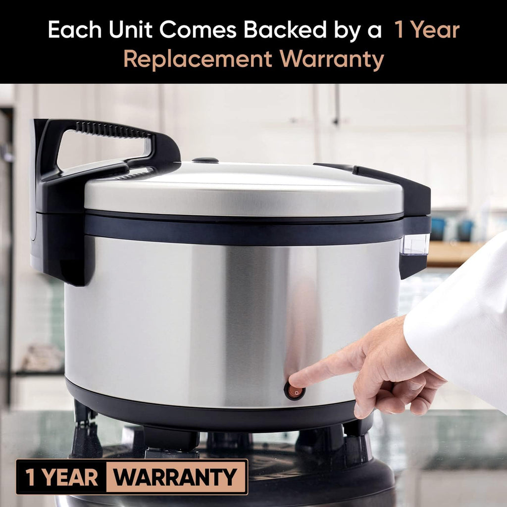 Large Capacity Stainless Steel 100 Cup Rice Warmer O7728