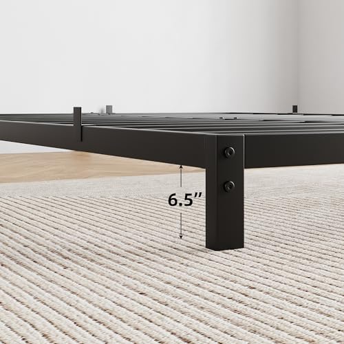 Black Full Metal Platform Bed Frame Z19207