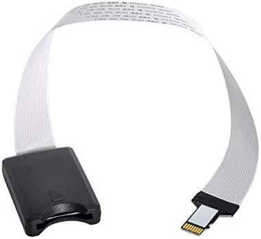 Micro-SD TF Memory Card Male to SD Female Extension Cable 25cm X879