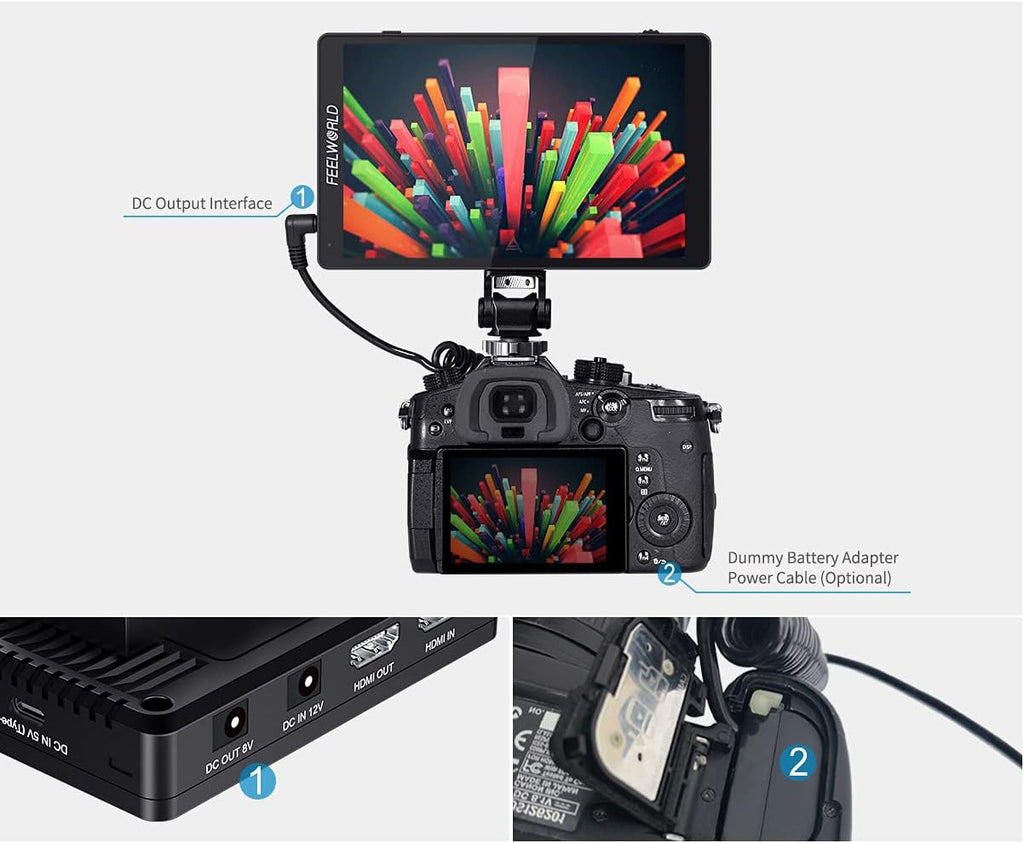 7 Inch Touch Screen Camera Field Monitor X913