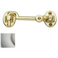 3-1/2 inch Swivel Cabin Door Hook Satin Nickel B672