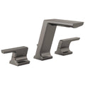Black Stainless Widespread Bathroom Faucet A321580