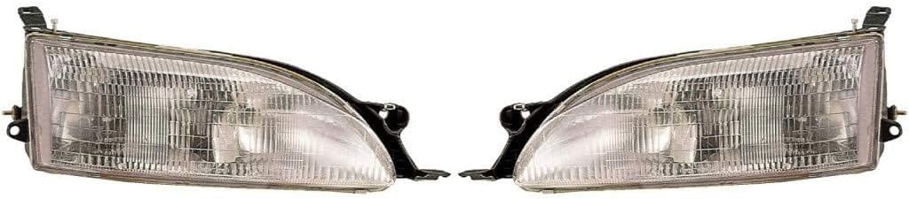 Toyota Camry 1995-1996 Headlight Assembly Passenger Side Q909