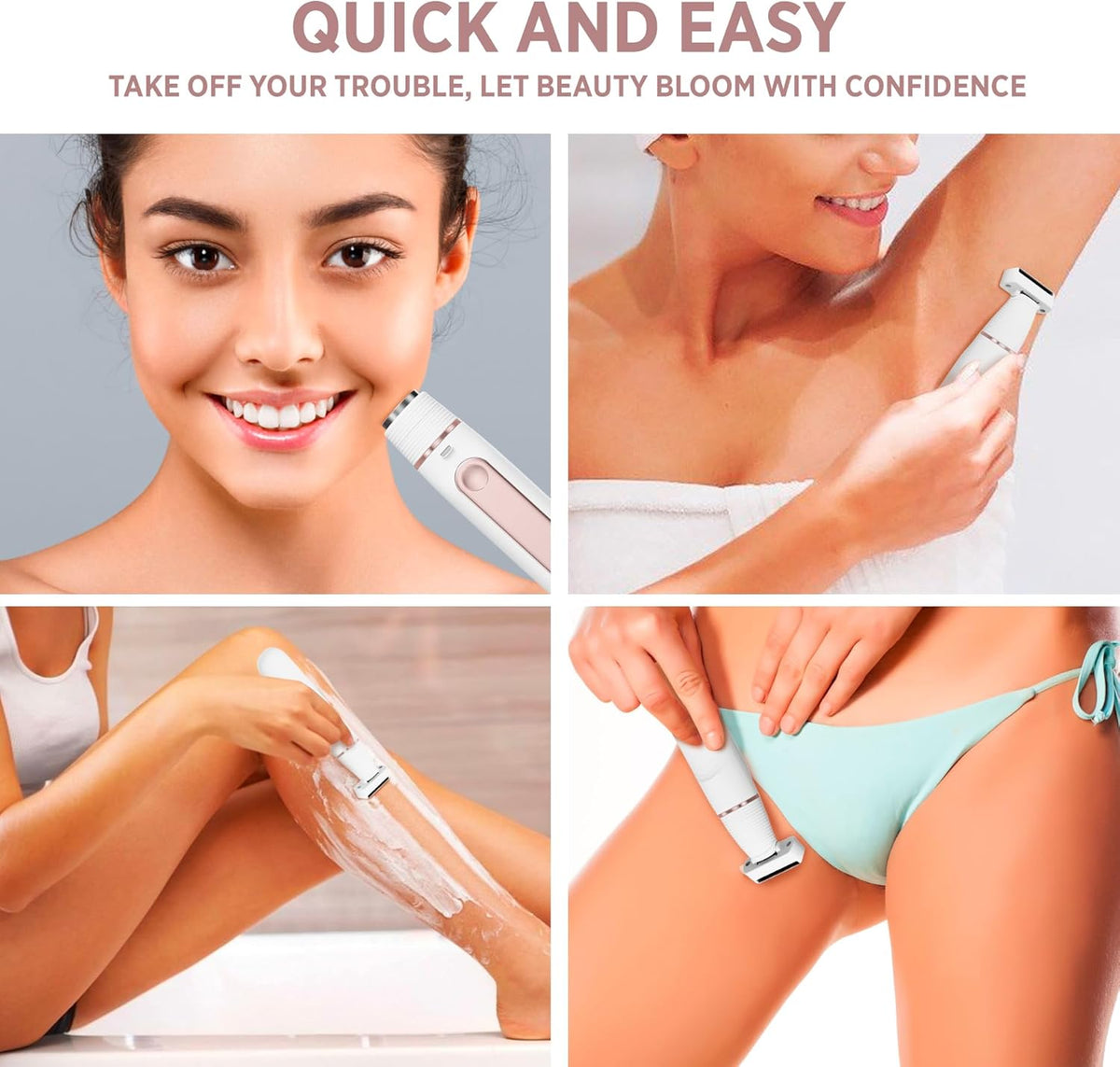 2-in-1 Electric Razor Shaver R9230