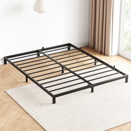 Black Full Metal Platform Bed Frame Z19207