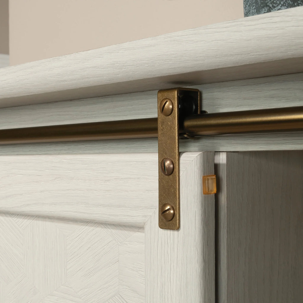 Glacier Oak Engineered Wood Storage Cabinet B9540