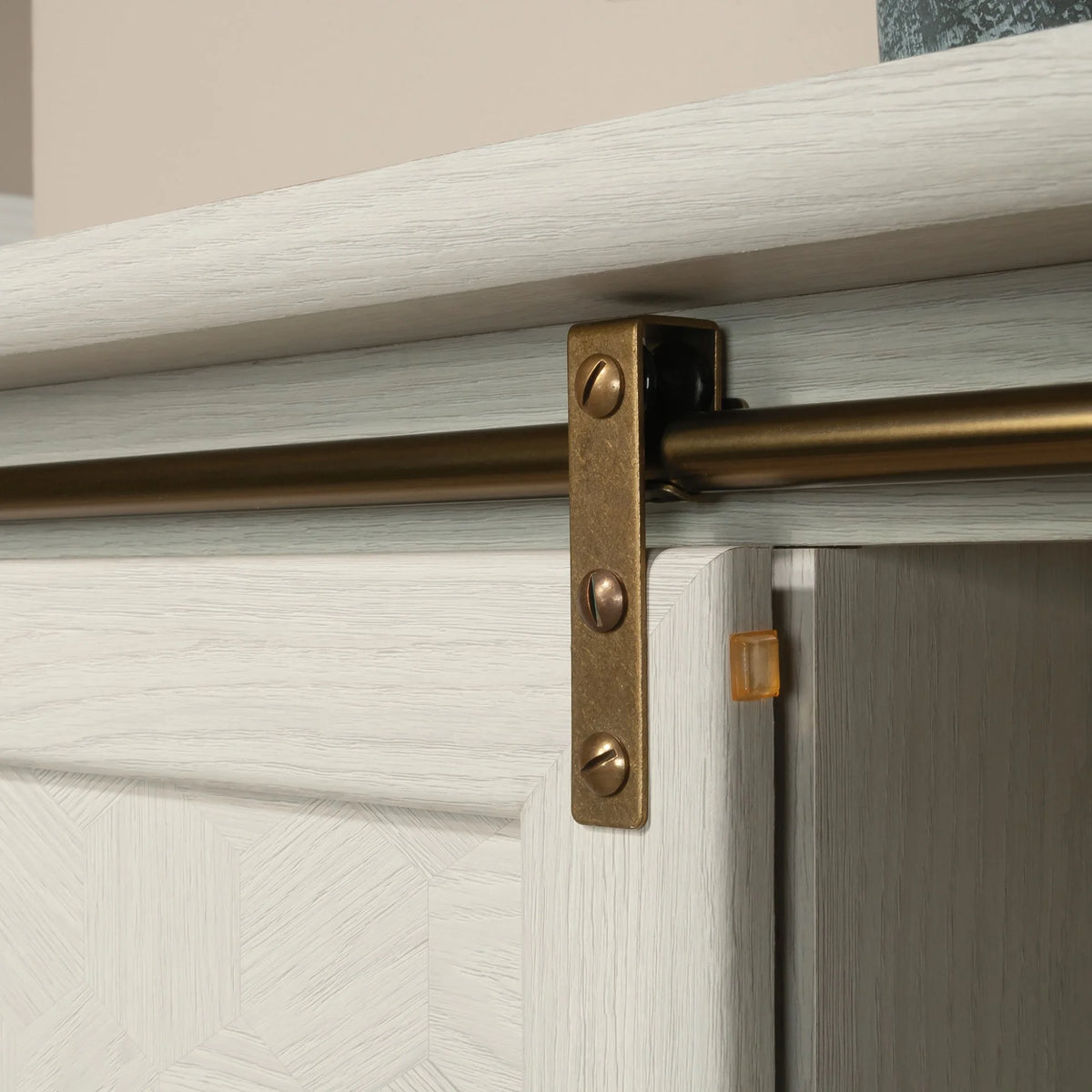 Glacier Oak Engineered Wood Storage Cabinet B9540