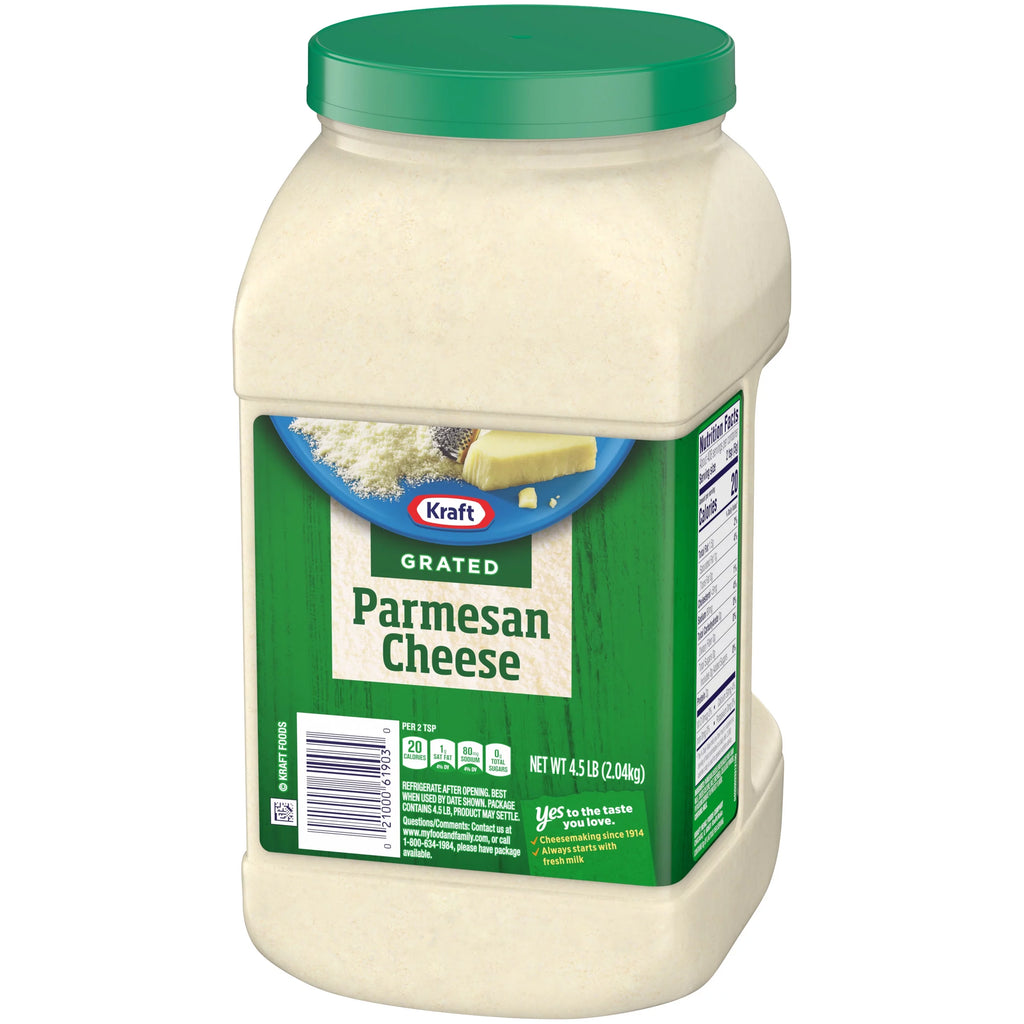 4.5 lb Parmesan Grated Cheese B641115