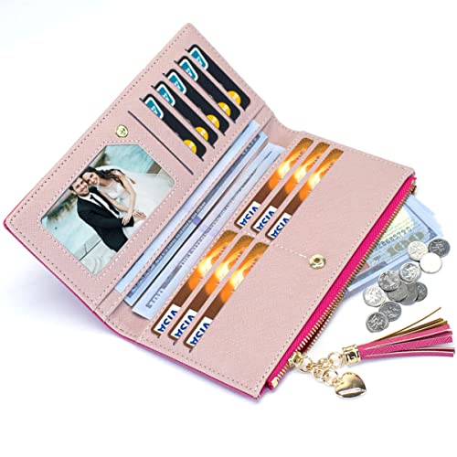 Long Slim Zip Card Holder Wallet R976849