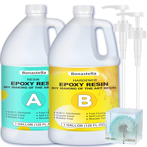 1 Gallon Crystal Clear Epoxy Resin Kit W910227