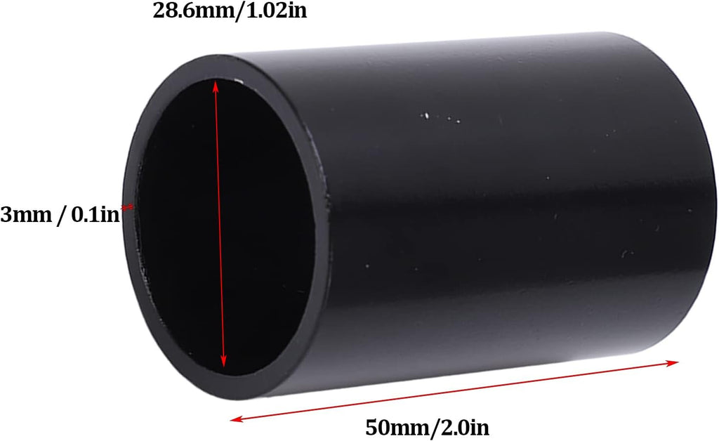 Black Aluminum Alloy 50mm Bicycle Headset Spacer Q8427
