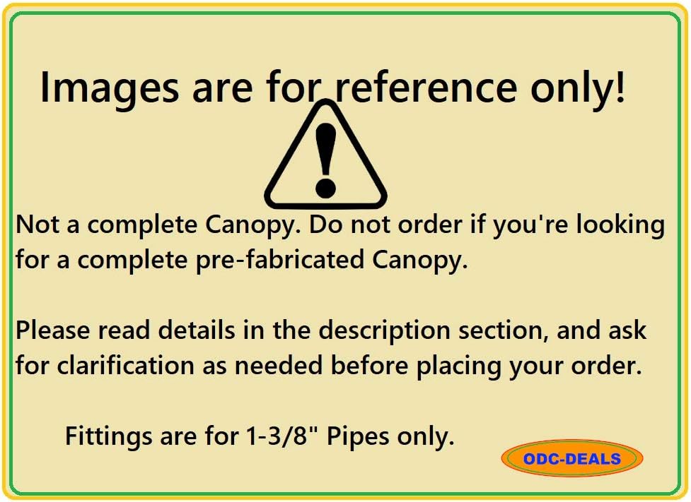 10-Leg-15pc Canopy Fittings Kit A6198