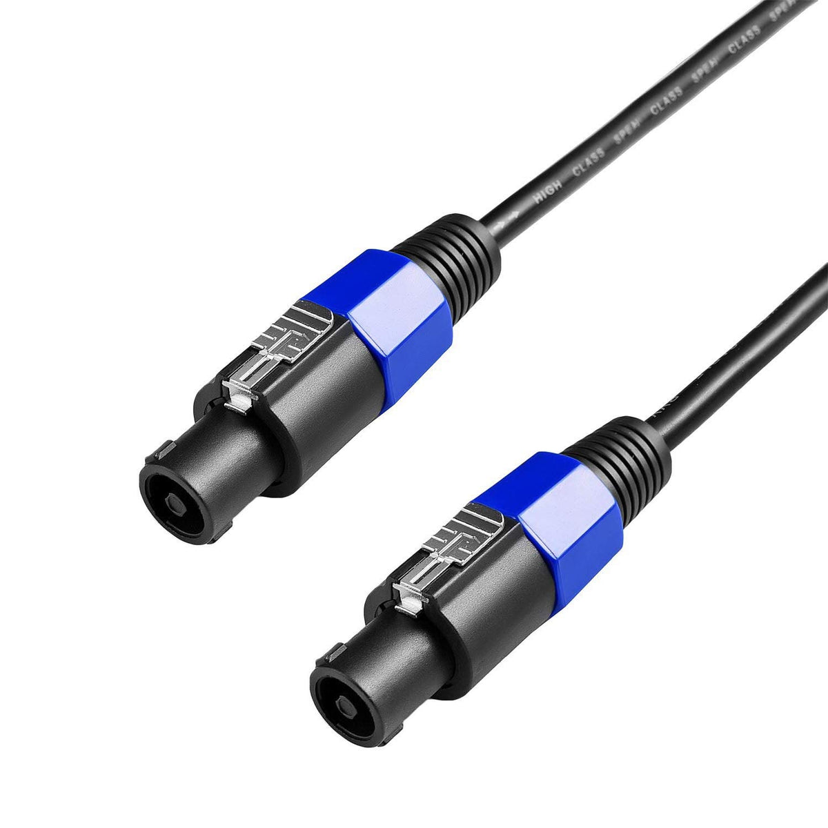 100 Feet Speakon to Speakon Cables Wire Speaker Audio Amplifier Cord 7mm with Twist Lock G550