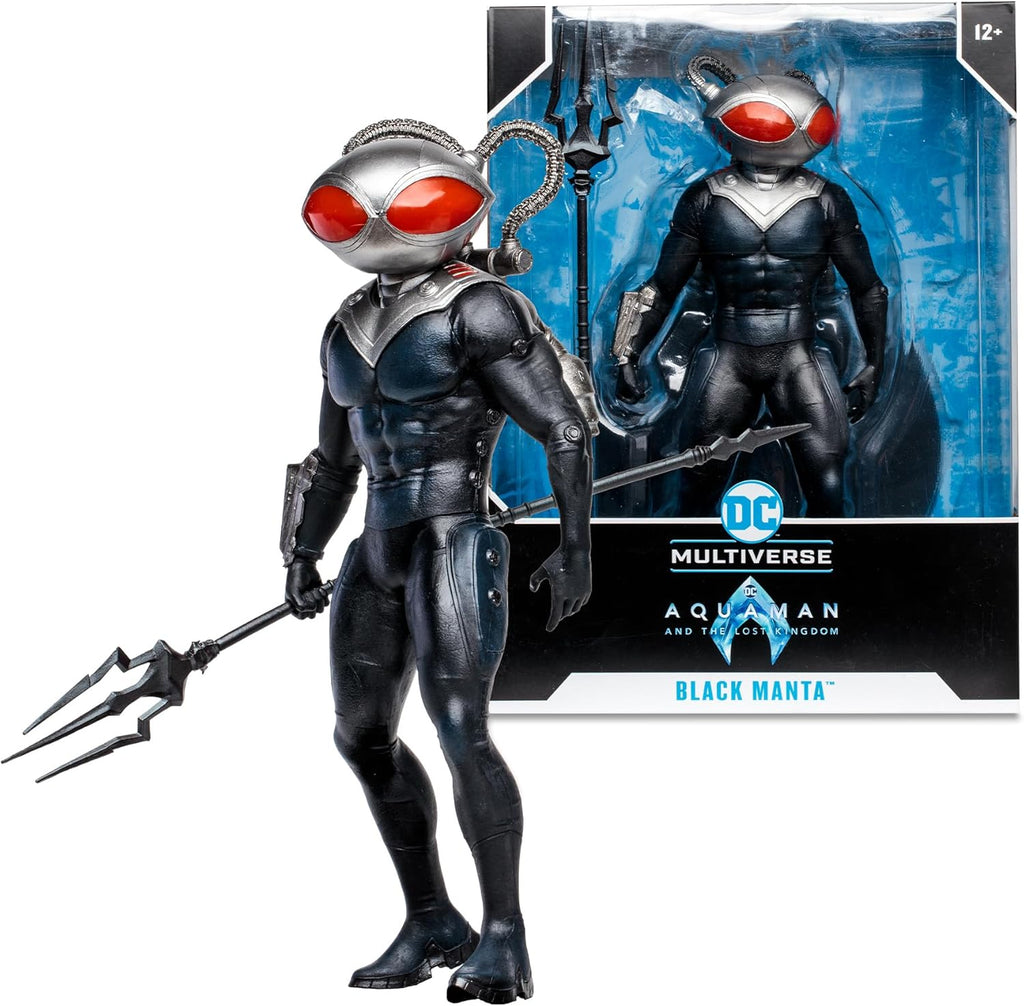 12" Black Manta Statue X83084