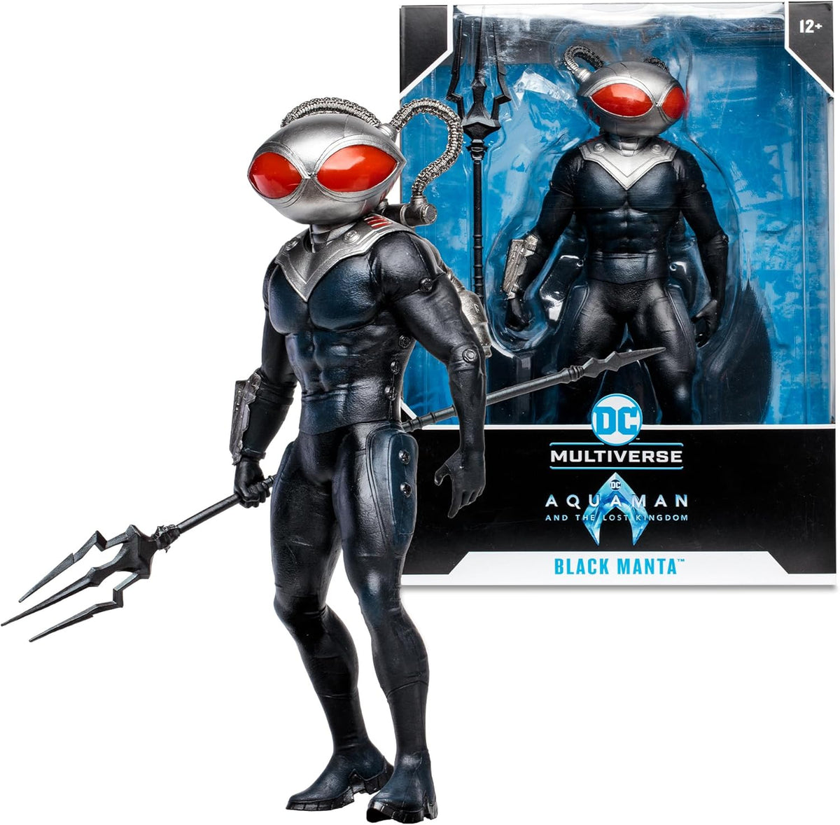 12" Black Manta Statue X83084