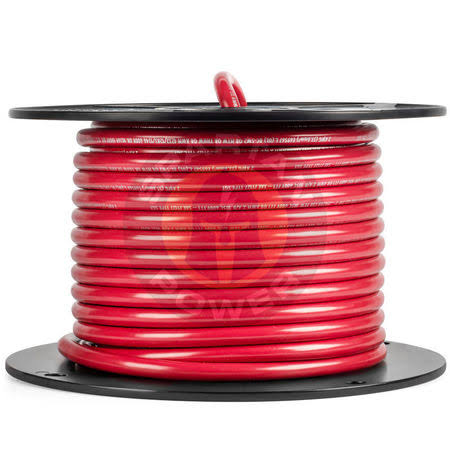 2/0 AWG 50 ft Red Battery Cable with Reel Y3999