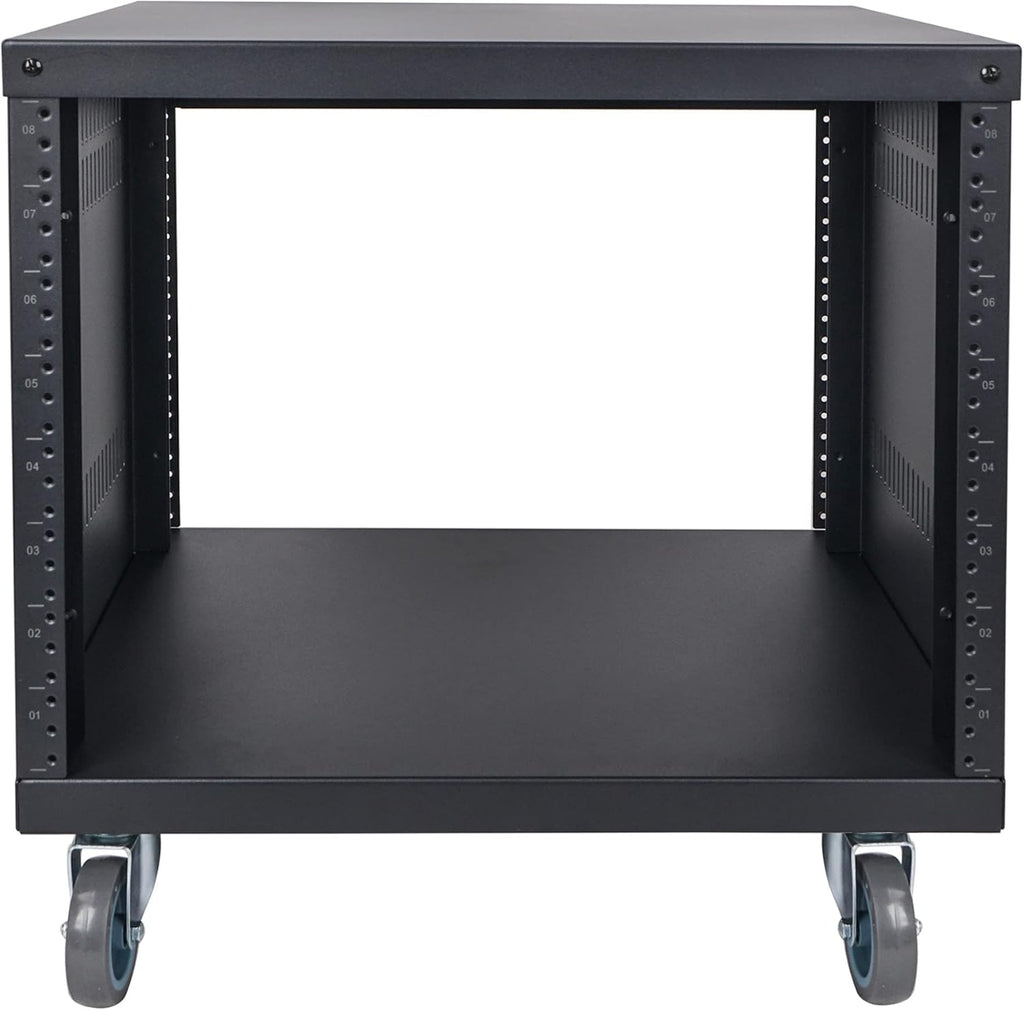 8U Steel Rack with Locking Casters D97970