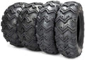 Pack of 4 25x8-12 & 25x10-12 6 Ply Mud Terrain ATV Tires Q964717