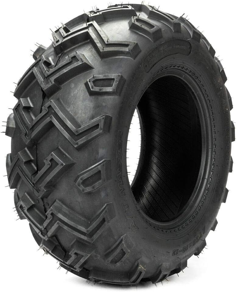 Pack of 4 25x8-12 & 25x10-12 6 Ply Mud Terrain ATV Tires Q964717