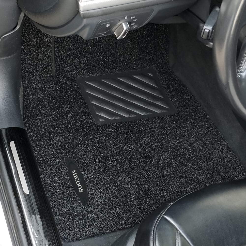 Compatible with Car Floor Mat Carpet for BMW 6 Series (2003-2010) E63, E64 ,Convertible&Coupe, All Weather Heavy Duty Floor Mat Set Waterproof Stain-Resistant (Black) U141060