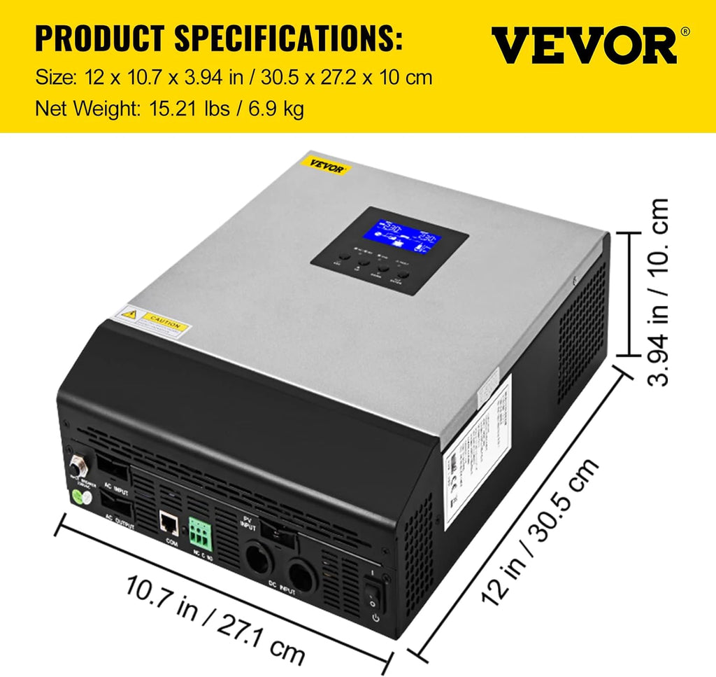 3KVA 2400W Pure Sine Wave Off-Grid Inverter I468840