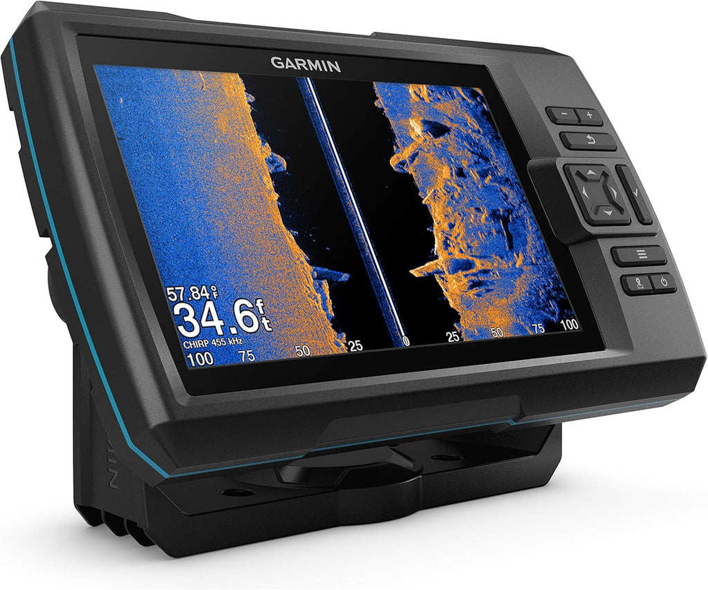 7-inch Color Fishfinder with Transducer and Protective Cover P8961