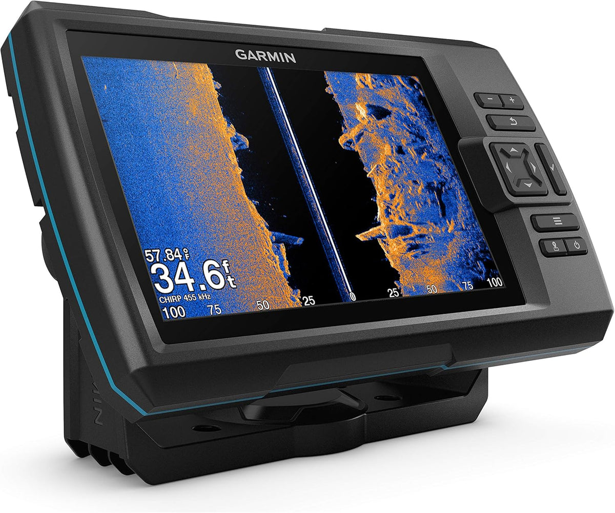 7-inch Color Fishfinder with Transducer and Protective Cover P8961