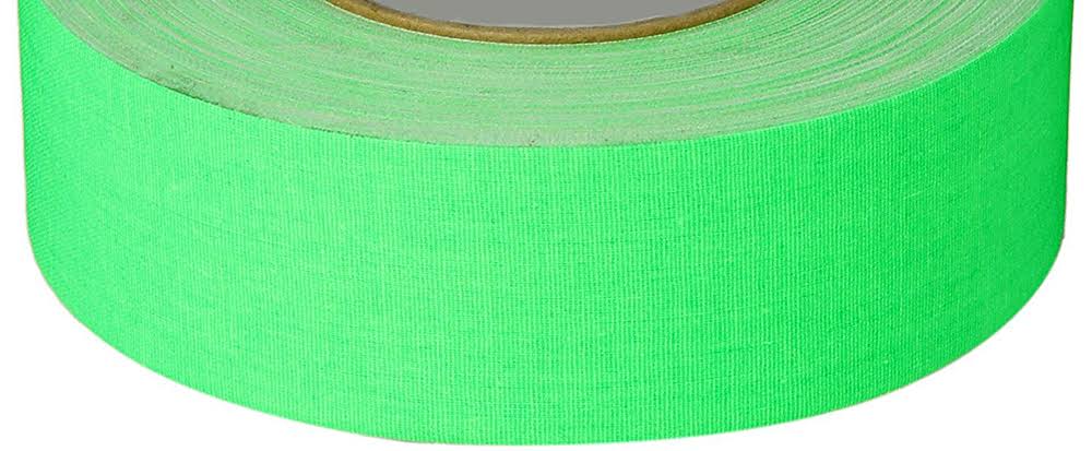 Neon Green Gaffers Tape 24 Rolls B52130