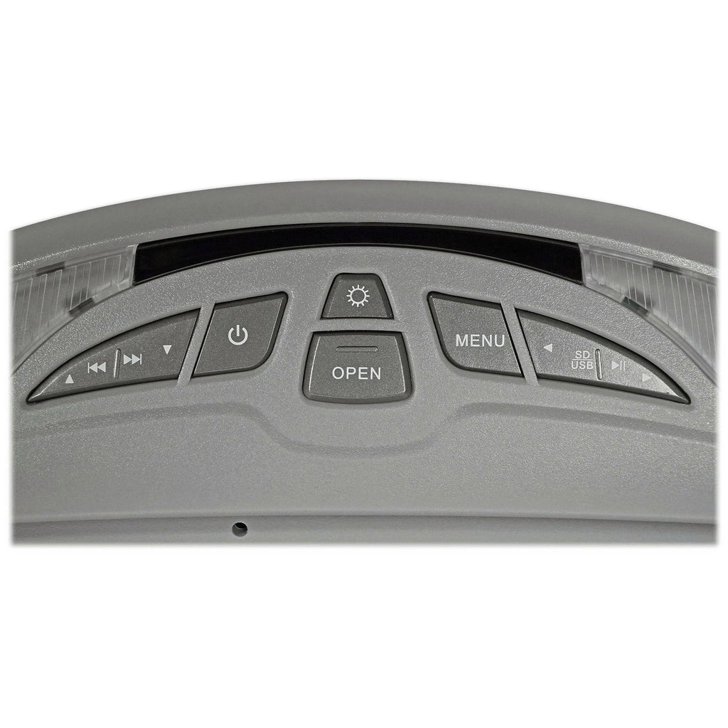 12x22 Grey Flip Down Car Monitor Dvd Usb Sd Player H98229