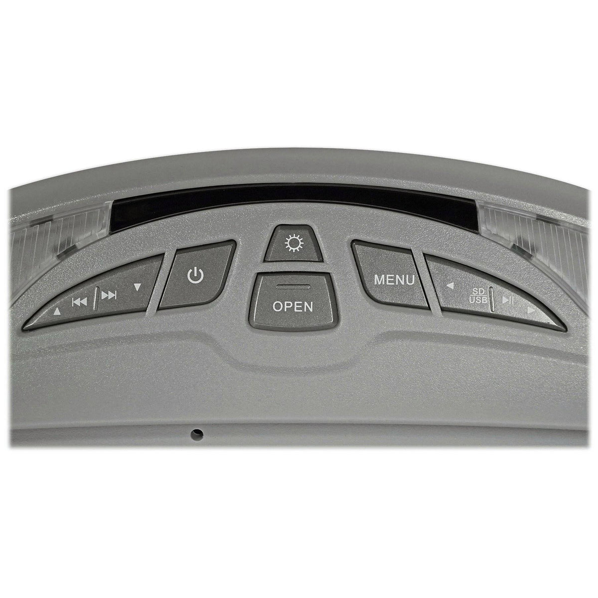 12x22 Grey Flip Down Car Monitor Dvd Usb Sd Player H98229