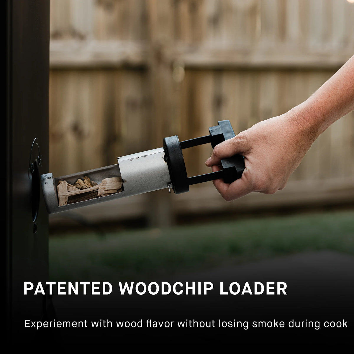 30-inch Digital Electric Smoker with Window and Legs E395