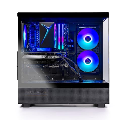 Desktop PC, Ryzen 5 9600X 3.9 GHz, RTX 5060 Ti 16GB, 1TB Gen4 NVMe SSD, 16GB DDR5 RAM 5200, 650W Gold PSU, Win 11 R67748
