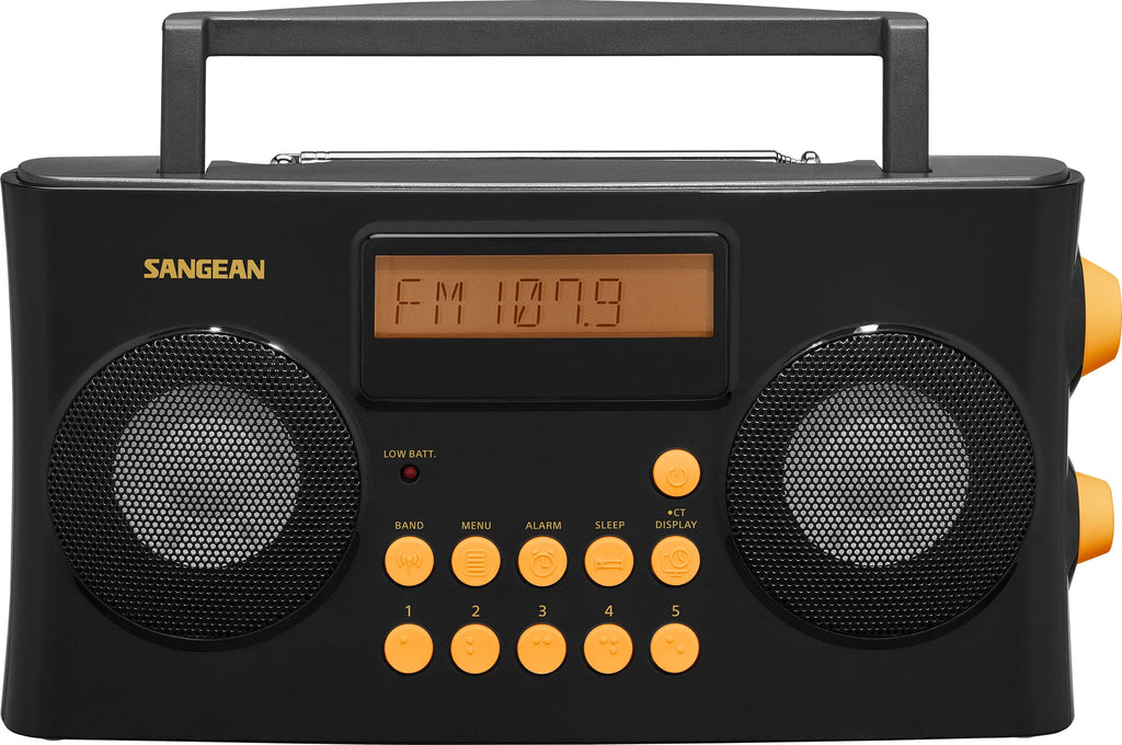 Black AM/FM Portable Radio T25099