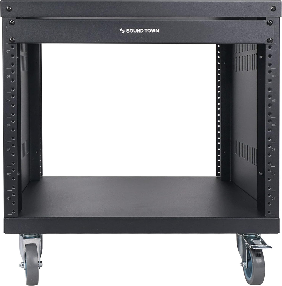 8U Steel Rack with Locking Casters D97970