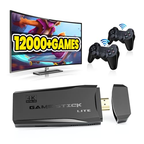 12,000+ Classic Games Retro Game Console with 2 Wireless Controllers S77317