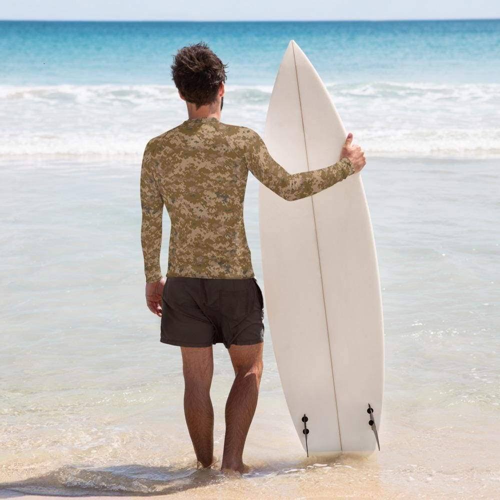 Men’s Camo Rash Guard Q82198