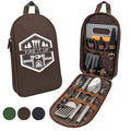 Brown BBQ Grilling and Camping Cooking Utensils Set B89464