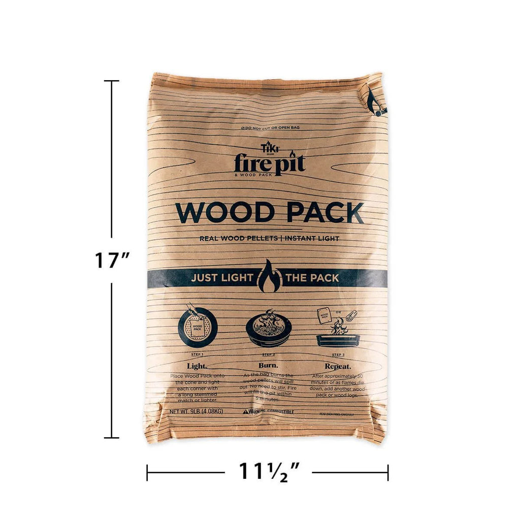 Fire Pit Wood Packs, Pack of 4 B410