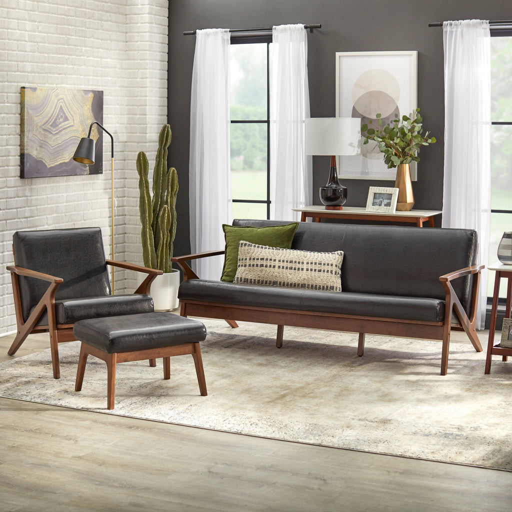 Camel Brown Solid Wood Chair Q6623