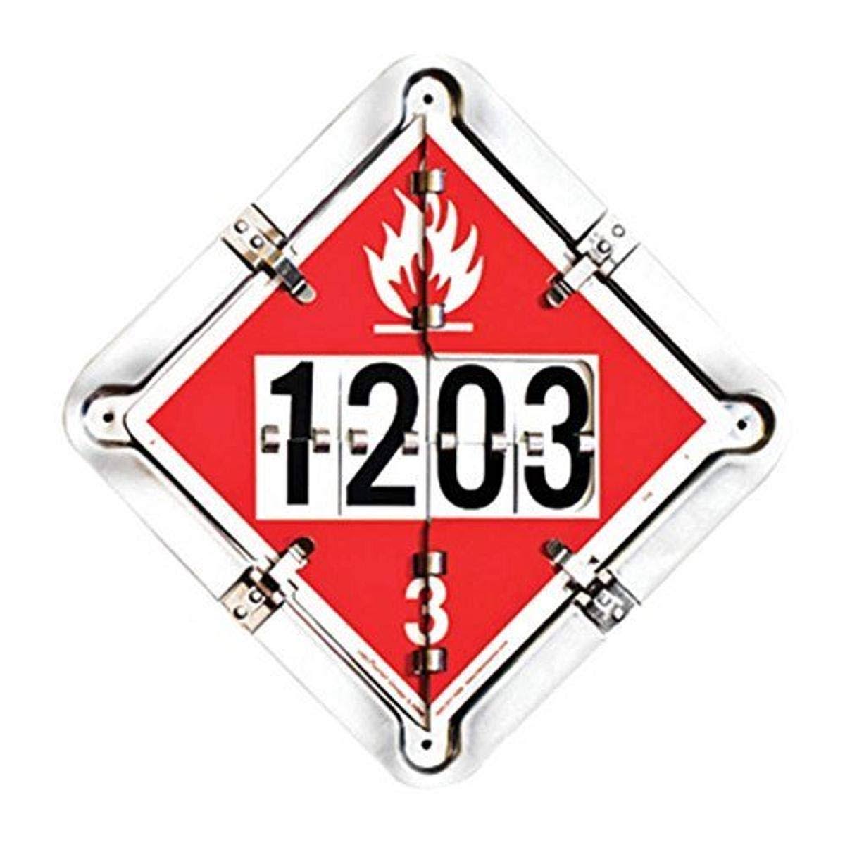 Full Frame Tanker Flip Placard, 13-1/2inH Y859