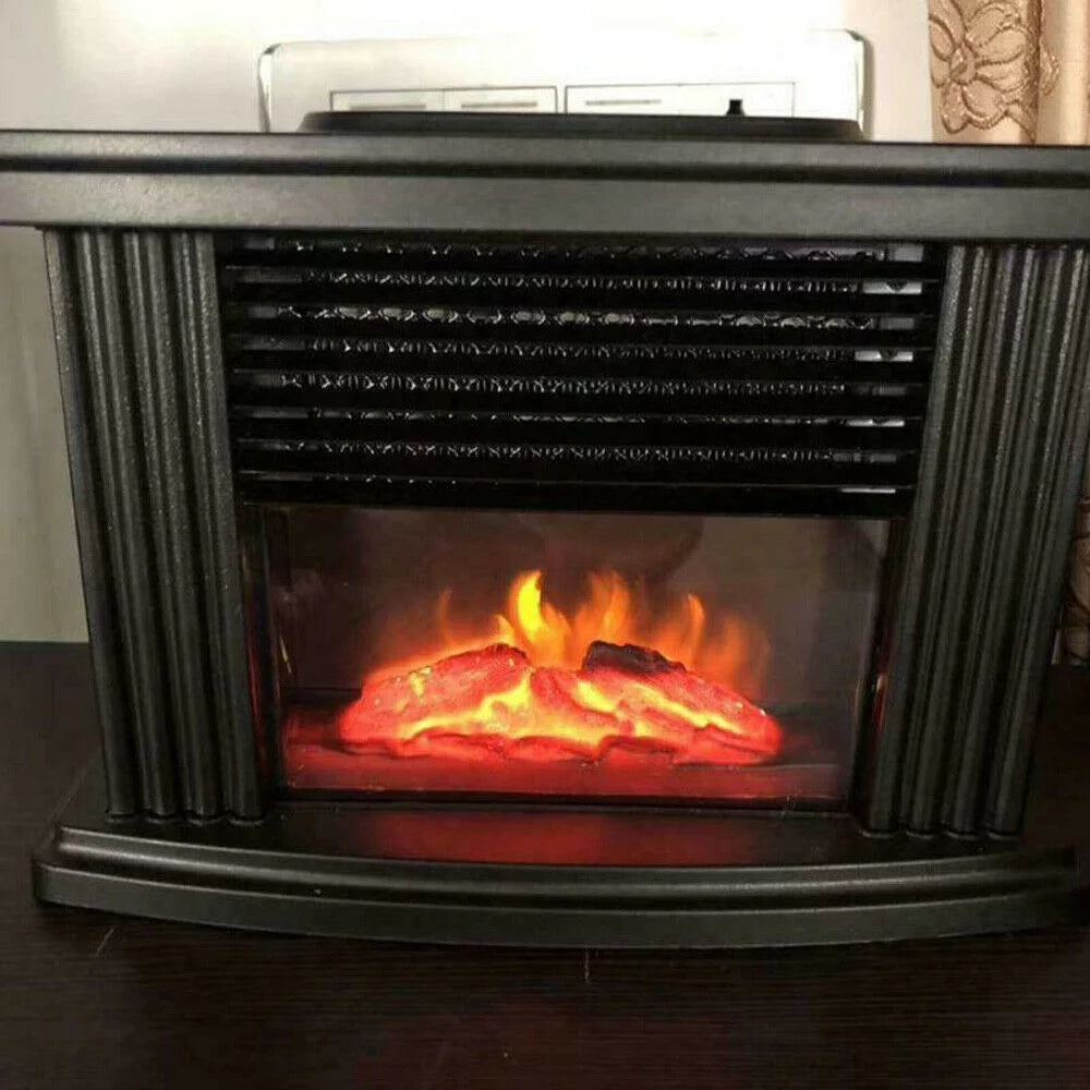 1000W Mini Electric Fireplace Stove Heater V35090