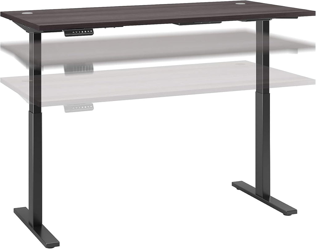 White Height Adjustable Standing Desk U246015