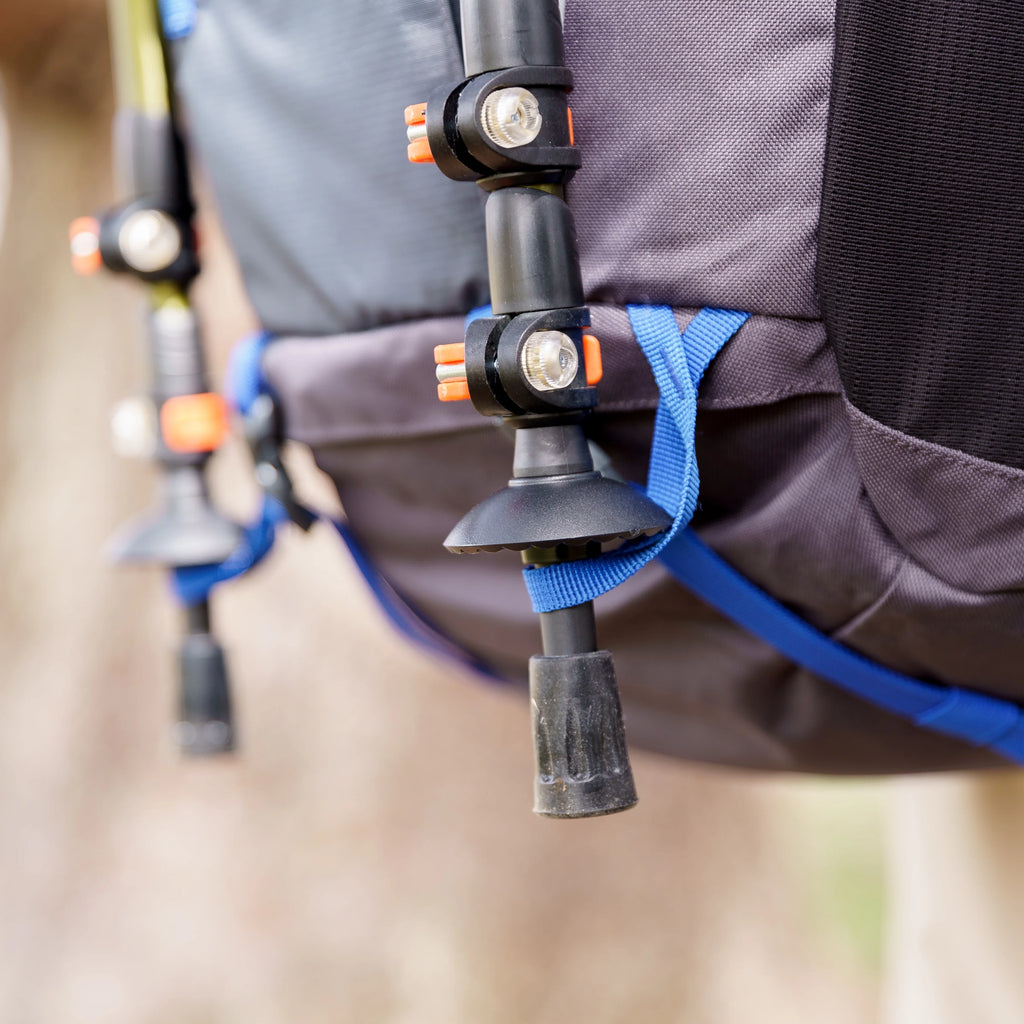 65 Liter Gray Backpacking Backpack O103