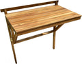 Folding Acacia Wood Balcony Table R2292