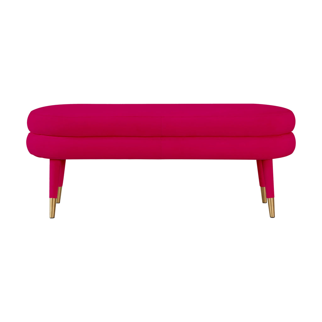 Pink Velvet Bench R25617